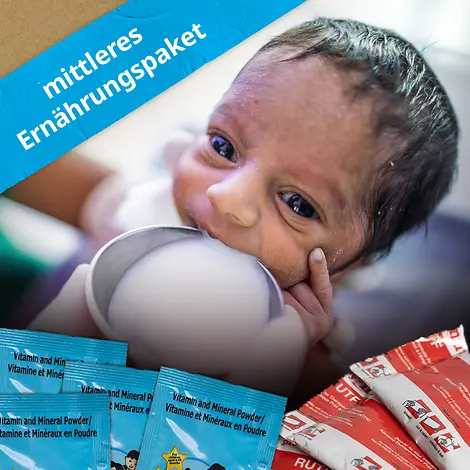 Spenden Sie Zukunft mit dem mittleren Ernährungspaket Spenden Sie Zukunft mit dem mittleren Ernährungspaket