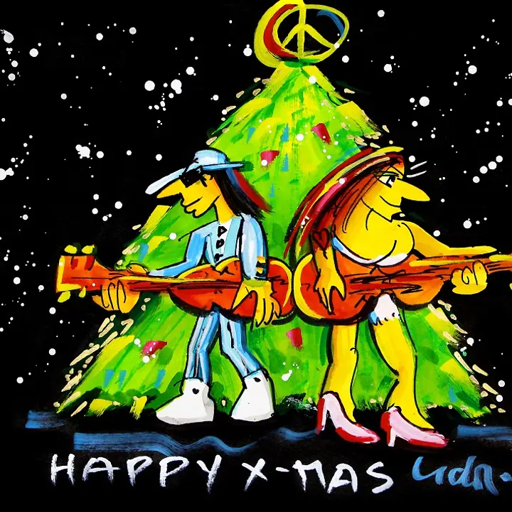 Udo_Lindenberg_Weihnachtskarte_A3