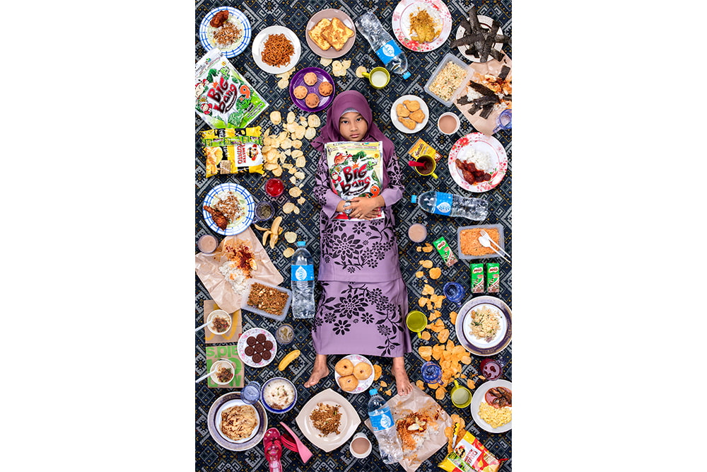 Four continents: What children eat (when they have something to eat) | © Gregg Segal, USA (Freelance Photographer) Four continents: What children eat (when they have something to eat)