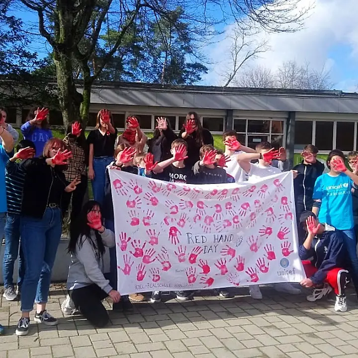 Red Hand Day Hebelschule Red Hand Day Hebelschule