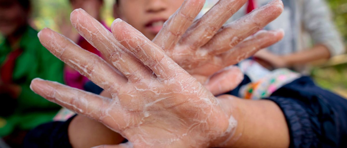 Coronavirus: Spenden Sie Hilfsgüter wie Seife oder Einmalhandschuhe