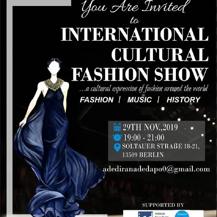 International Cultural Fashion Show 2020 © ICD/UNICEF Berlin International Cultural Fashion Show 2020 © ICD/UNICEF Berlin