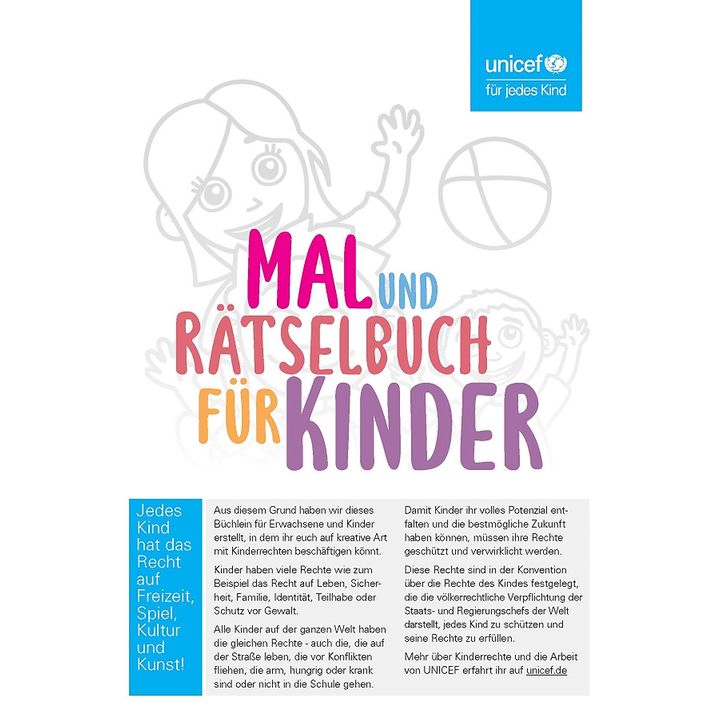 Mal- und Rätselbuch