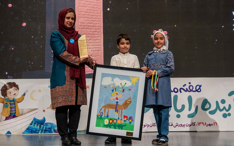 Bahareh Yeganehfar ist Sprecherin von UNICEF Iran