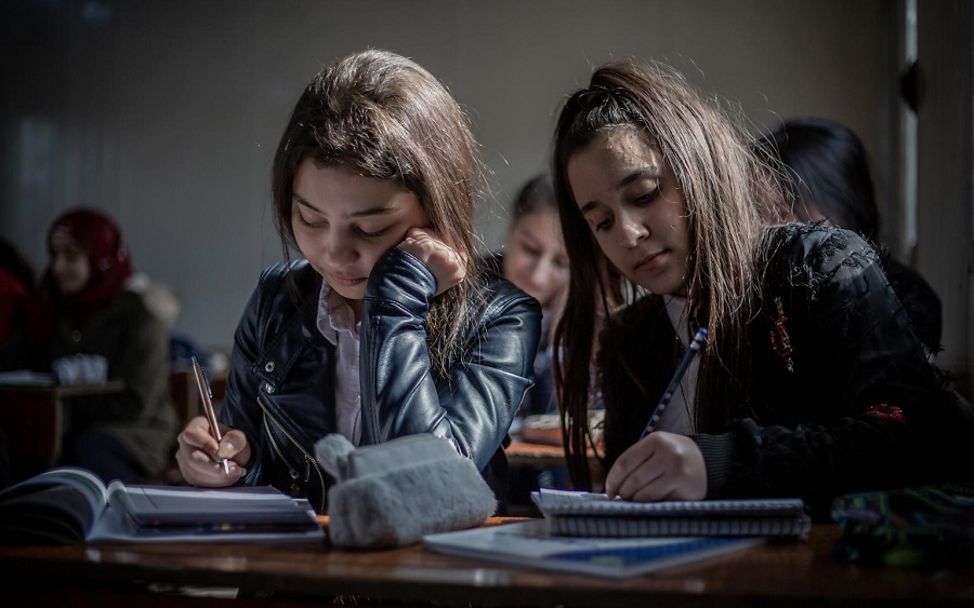 Irak: In den Schulen können die Kinder endlich wieder lernen.