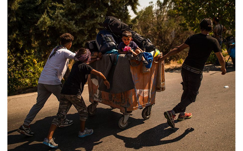 Lesbos, Griechenland: Die brennende Not