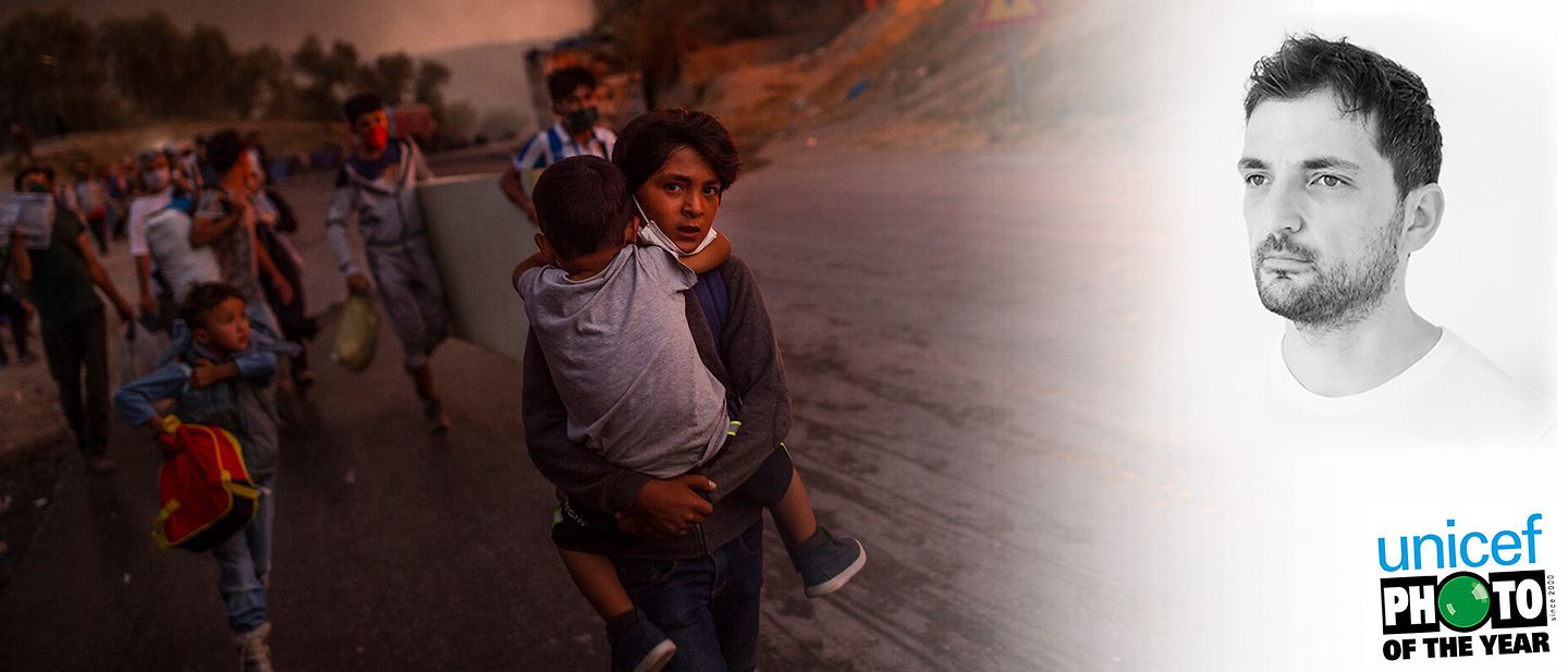 UNICEF Photo of the Year Winner Angelos Tzortzinis