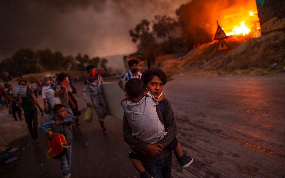 Lesbos, Griechenland: Die brennende Not