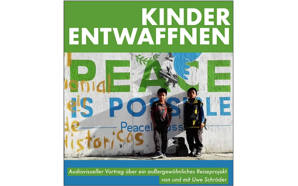 Red Hand Day 2021 - Grafik zum Online-Vortrag "Kinder entwaffnen" Red Hand Day 2021 - Grafik zum Online-Vortrag "Kinder entwaffnen"