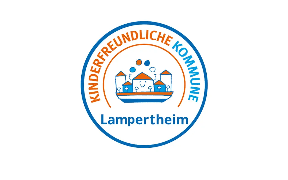 Logo Kinderfreundliche Kommune Lampertheim | © UNICEF Logo Kinderfreundliche Kommune Lampertheim