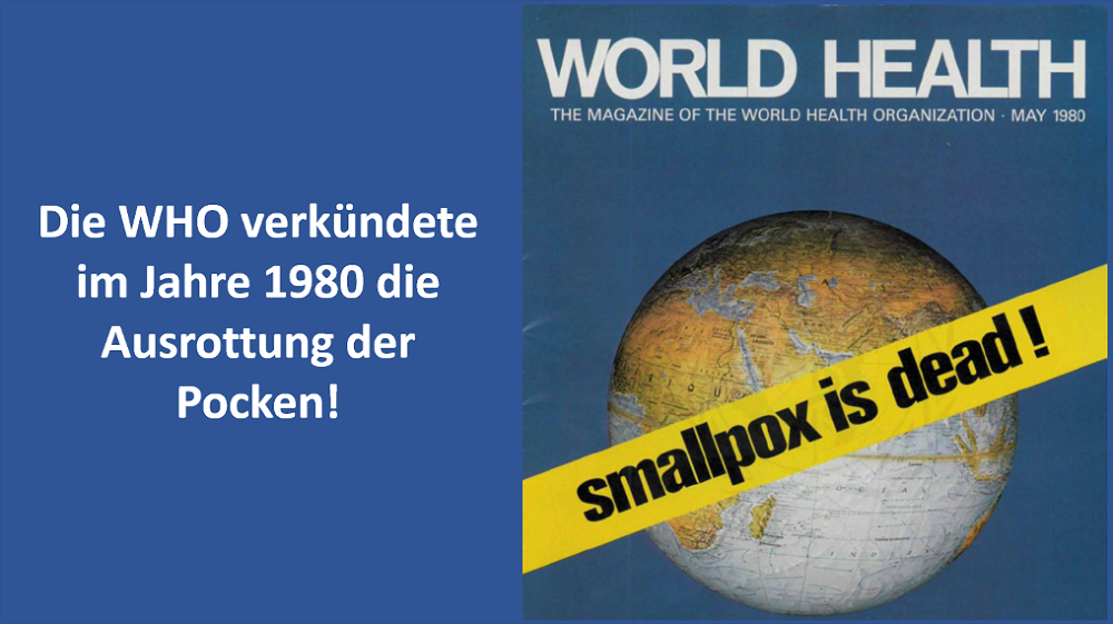 Ausrottung der Pocken © World Health Organisation 