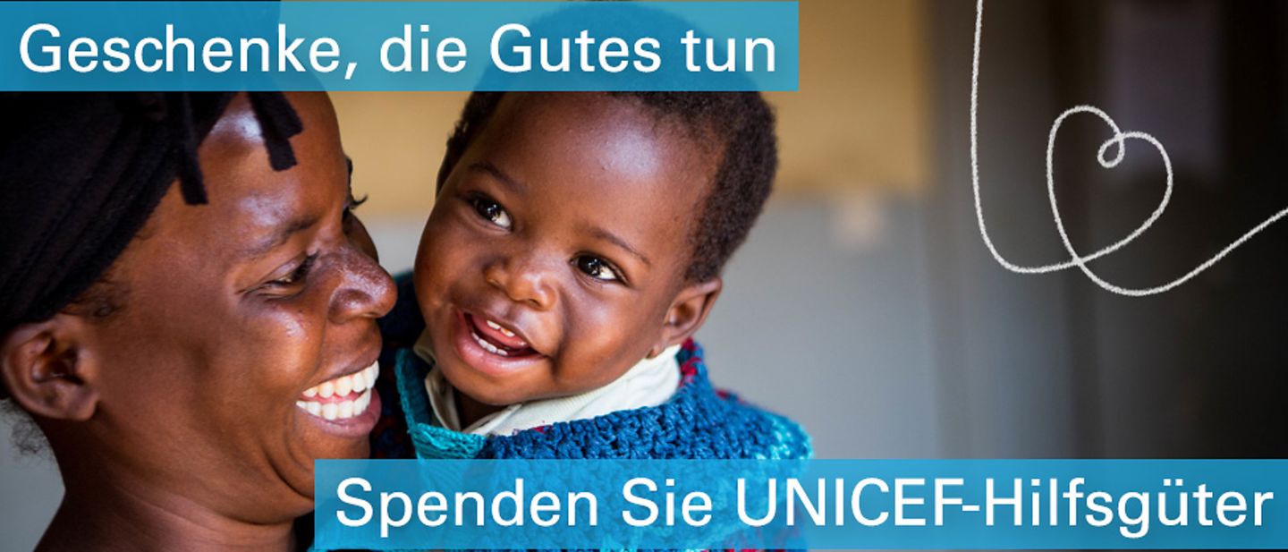 Müttern und Kindern zum Muttertag helfen