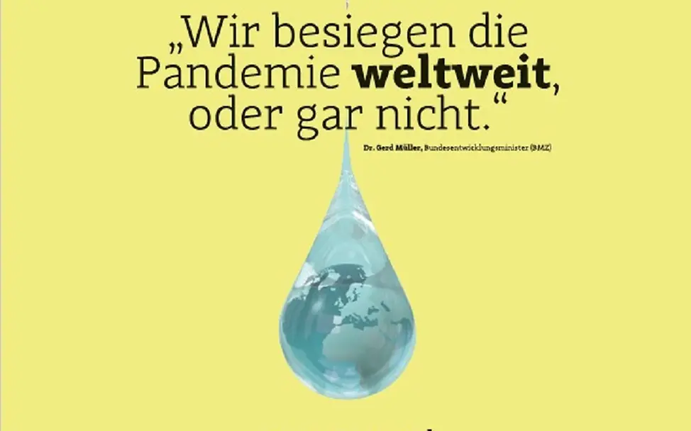 Plakat Covax-Access Neuer Inhalt