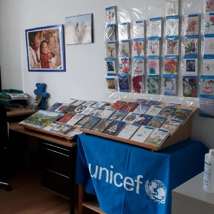 Grußkarten im Büro der AG Nürnberg Grußkarten im Büro der AG Nürnberg