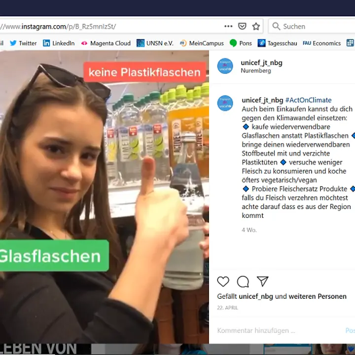 Juniorteam Nürnberg: Aktion zu Save the Planet