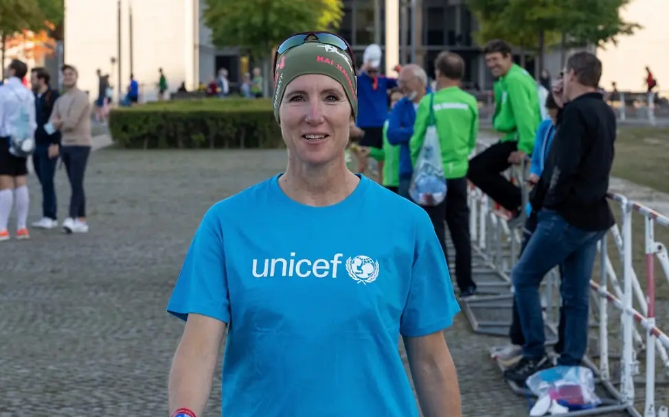 Schritt für Schritt bedürftigen Kindern helfen. Das ist die beste Runningmotivation!