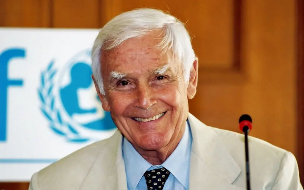 Porträt des UNICEF-Botschafters Joachim Fuchsberger. Porträt des UNICEF-Botschafters Joachim Fuchsberger.