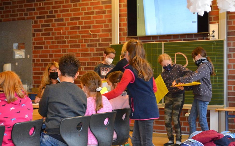 Kinderrechteschule Greven: Das Schülerparlament kommt zusammen