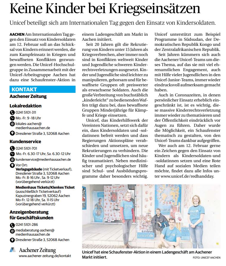 Zeitungsartikel Zeitungsartikel