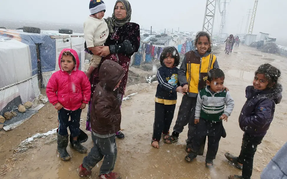 Syrische Kinder in einem libanesischen Flüchtlingslager. © UNICEF/Ramzi Haidar Syrische Kinder in einem libanesischen Flüchtlingslager. © UNICEF/Ramzi Haidar