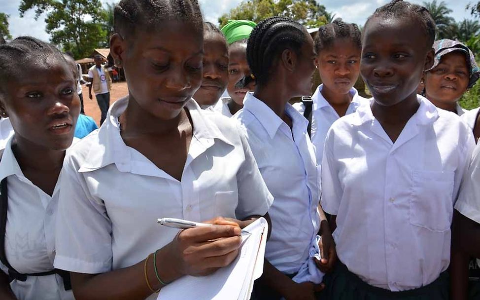 Lesen und Schreiben Liberia