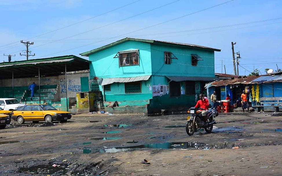 Mädchen in Liberia