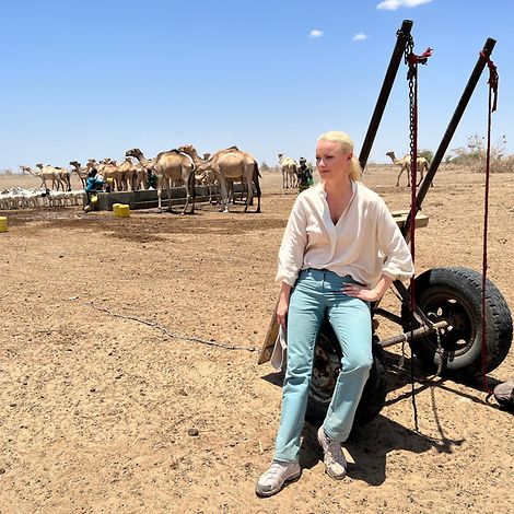 Franziska Knuppe für UNICEF in Kenia