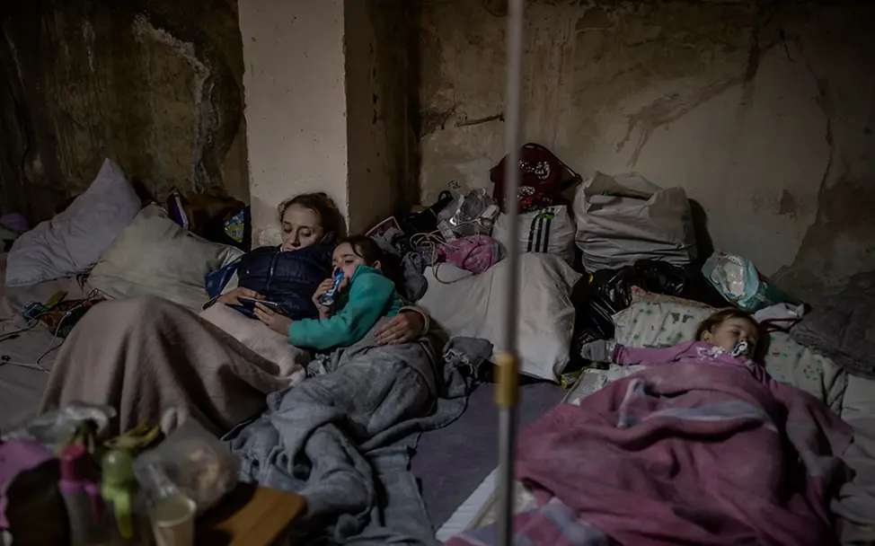 Ukraine: Toxischer Stress | © Fabio Bucciarelli, Italien Ukraine: Toxischer Stress