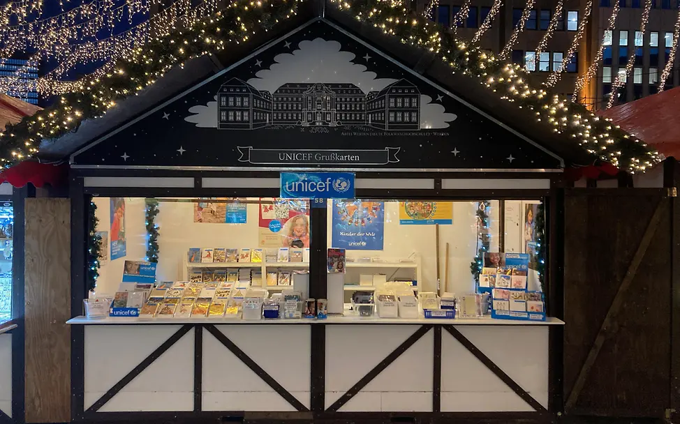 Grußkartenstand Essener Weihnachtsmarkt 2022 Grußkartenstand Essener Weihnachtsmarkt 2022