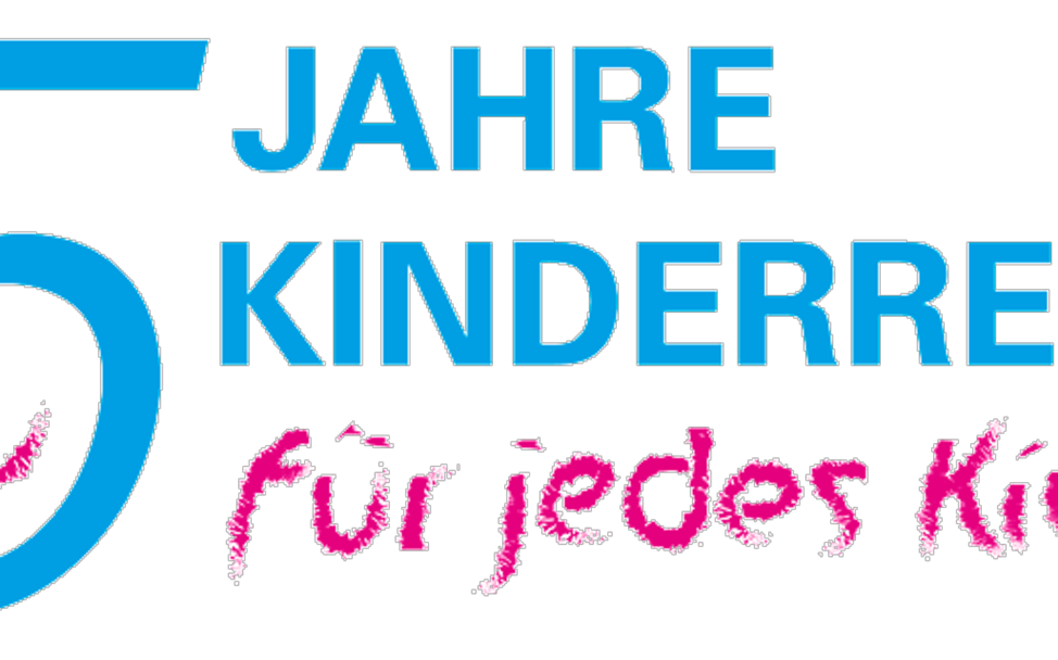 Logo 25 Jahre Kinderrechte