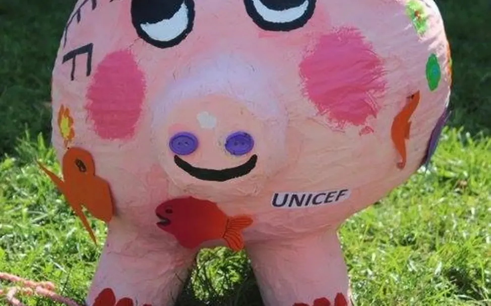 Dein Schwein für UNICEF - 3. Platz | © Privat Dein Schwein für UNICEF - 3. Platz | © Privat