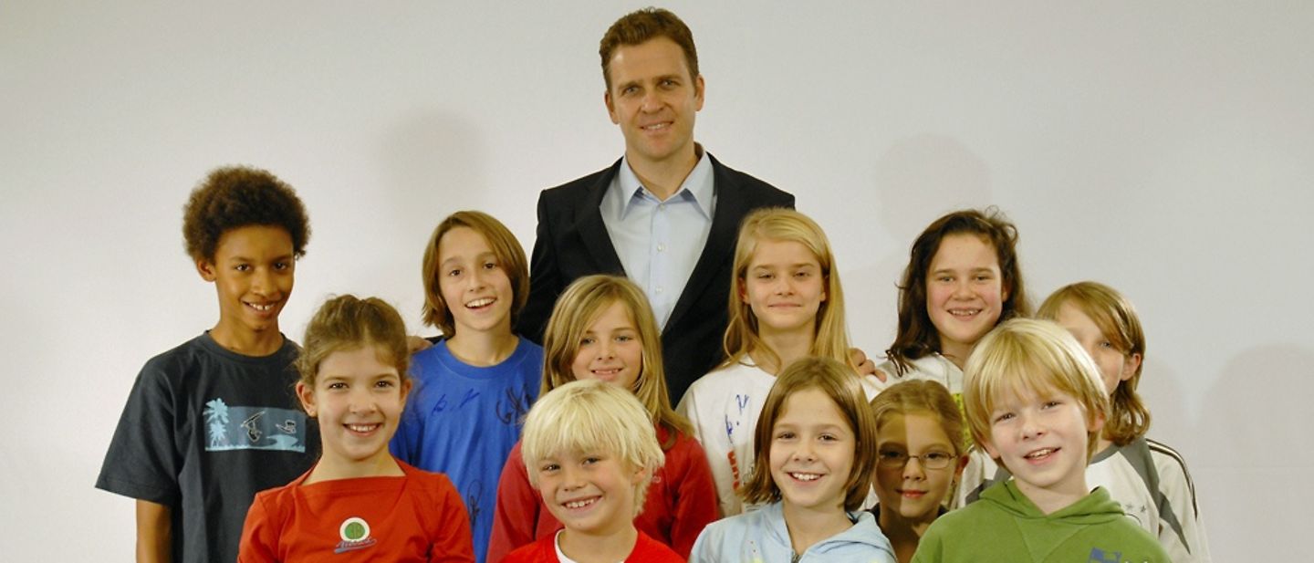 Schirmherr der Aktion 'Laufen für UNICEF': Oliver Bierhoff. | © UNICEF/Hyou Vielz