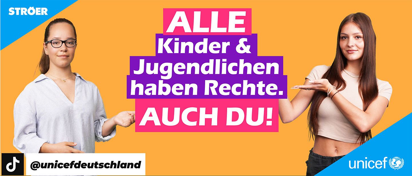 Alle Kinder und Jugendliche haben Rechte. Auch du!