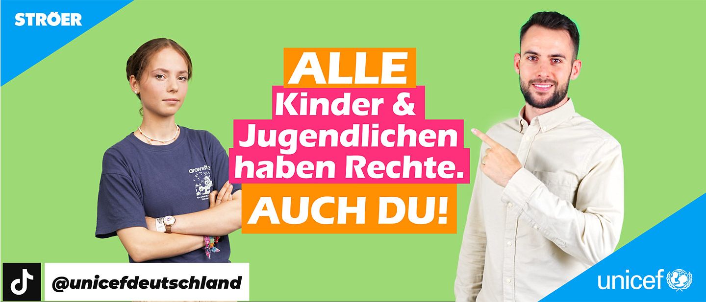 Alle Kinder und Jugendliche haben Rechte. Auch du!