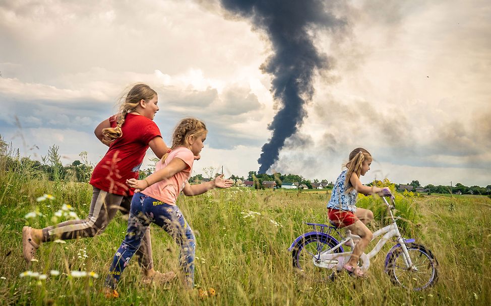 Ukraine: Unter den dunklen Wolken des Krieges 