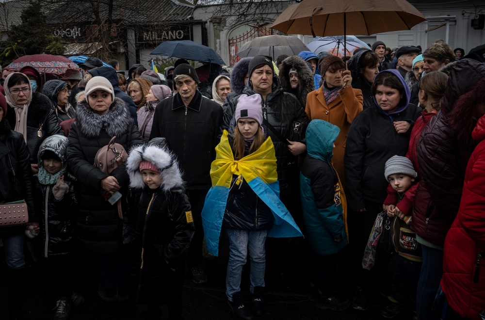 Ukraine: Unter den dunklen Wolken des Krieges 