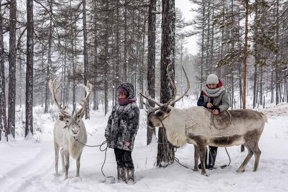 Russia: The children from the great cold forest