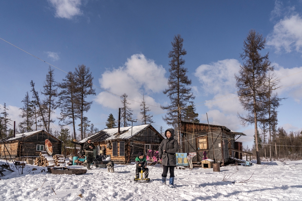 Russia: The children from the great cold forest