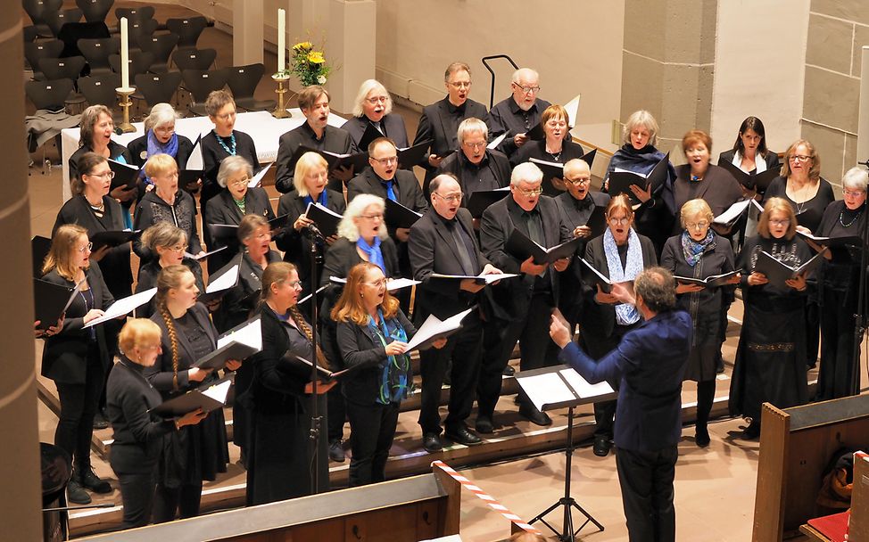 Die Atmosphäre in der Stadtkirche war erfüllt von Solidarität und Mitgefühl.