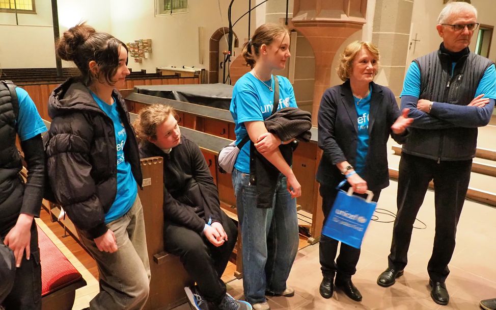 Die Atmosphäre in der Stadtkirche war erfüllt von Solidarität und Mitgefühl.