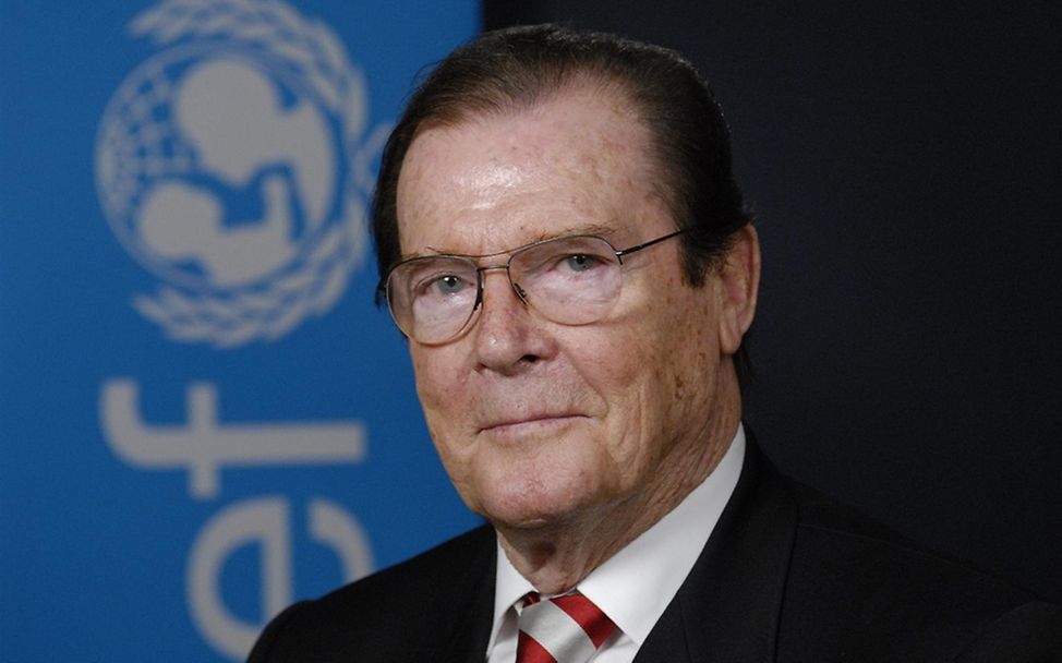 Sir Roger Moore. © UNICEF/Markisz