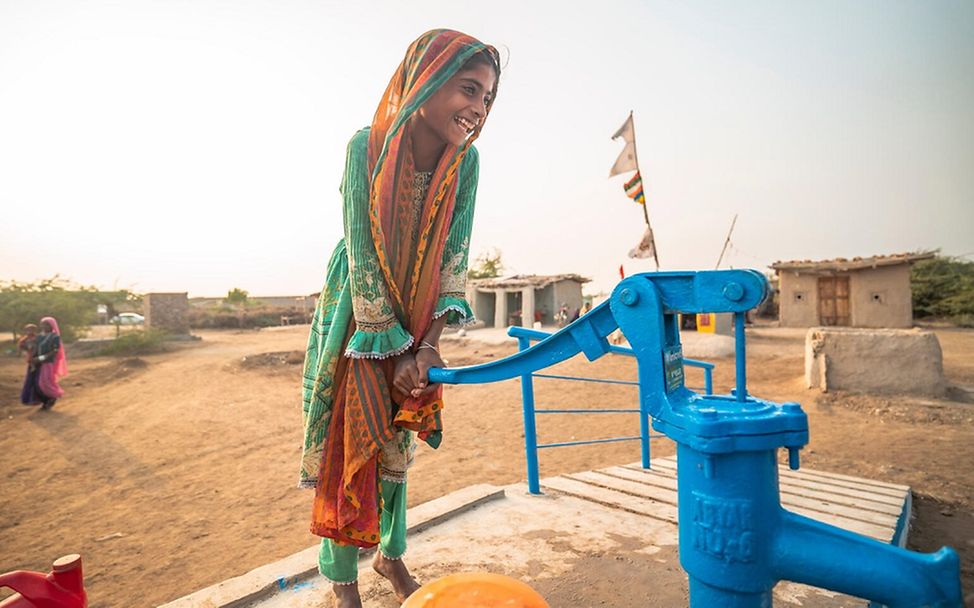 Humanitäre Hilfe in Pakistan