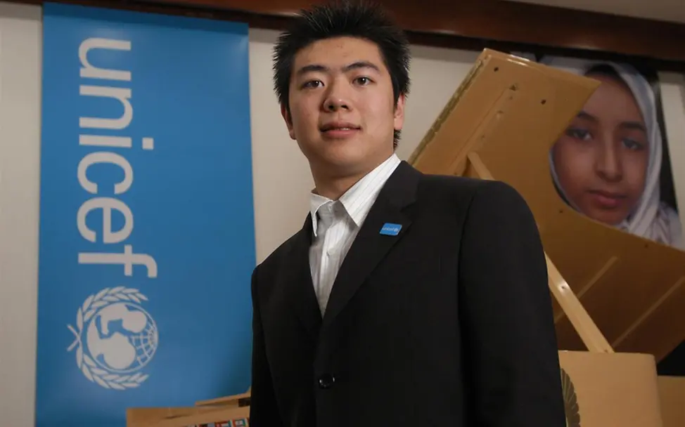 UNICEF-Pate Lang Lang. ©UNICEF/Markisz UNICEF-Pate Lang Lang. ©UNICEF/Markisz