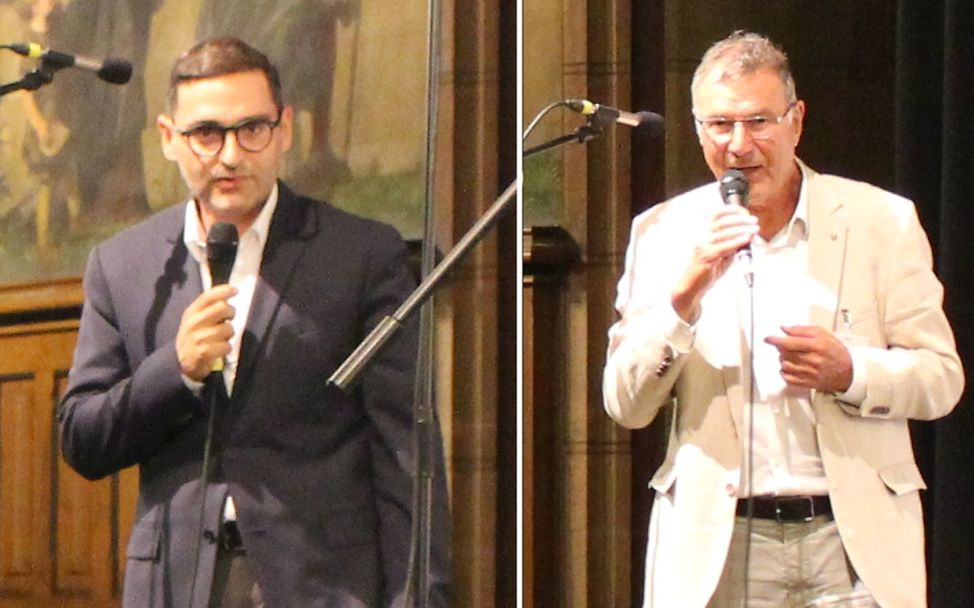 Dr. Ehsan Karangani und Dr. Hans-Joachim Merrem