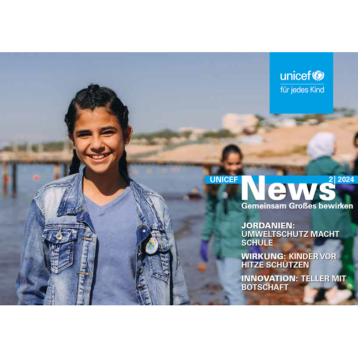 Coverbild der UNICEF News 2-24