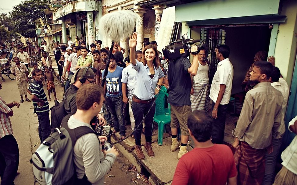 Auf der Strasse. ©Steven Pan/UNICEF/RTL II