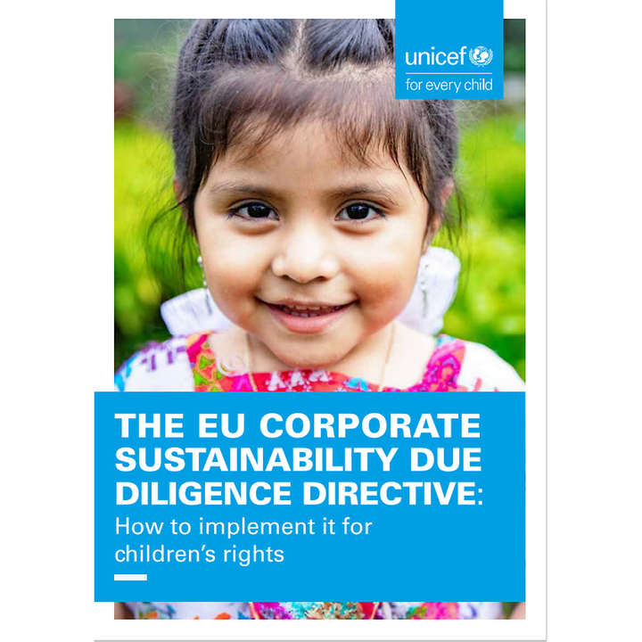 The EU Corporate Sustainability Due Diligence Directive. How to implement it for children’s rights 