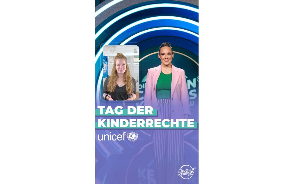 Tag der Kinderrechte: Carolin Kebekus unterstützt UNICEF