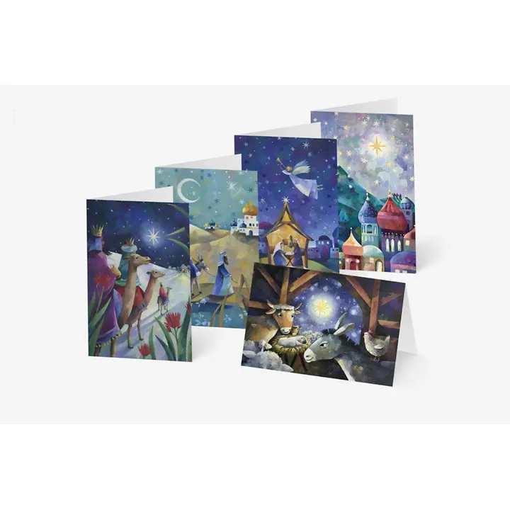 Grußkarten-Set „Stern über Bethlehem" | © Aurélie Blanz, courtesy of Grätz Verlag Grußkarten-Set „Stern über Bethlehem"