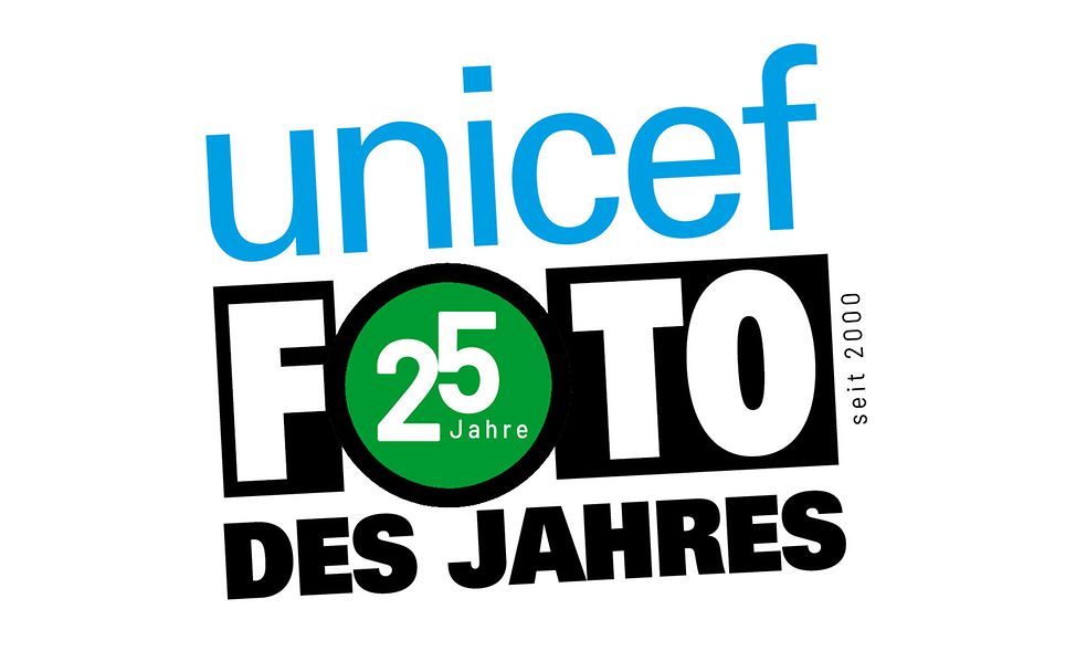 Logo UNICEF Foto des Jahres - 25 Jahre